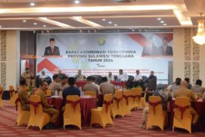 Rapat Koordinasi Forkopimda Sultra Bahas Persiapan Pilkada Serentak yang Luber dan Jurdil