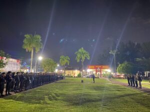 Patroli Skala Besar Digelar di Wilayah Hukum Polresta Kendari, Situasi Aman, Kondusif dan Terkendali