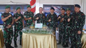 Danyon 725 Woroagi Berikan Kejutan Istimewa di HUT ke-79 Korps Brimob Polri, Simbol Sinergi TNI-Polri di Sulawesi Tenggara
