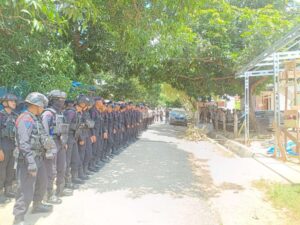 Pengamanan Kampanye Paslon Cagub dan Cawagub di Bombana Berlangsung Kondusif dan Aman