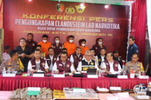 Polri Bongkar Jaringan Clandestine Lab Narkoba Senilai Rp 1,5 Triliun di Bali