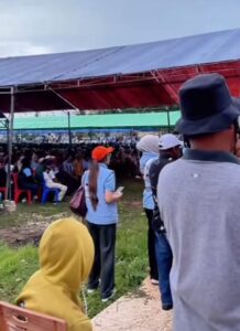 Masyarakat Tomia Antusias Sambut Kedatangan ASR-Hugua Di Kampanye Terbatas